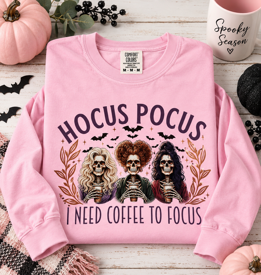Hocus Pocus Coffee Long Sleeve – Ready to Ship