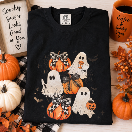 Ghosts & Pumpkins Long Sleeve – Ready to Ship