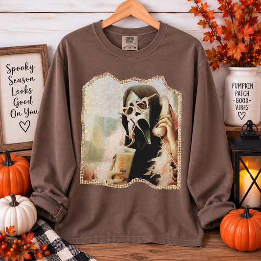 Glam Scream Brown Long Sleeve – Ready to Ship