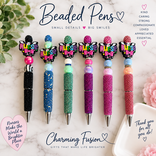 Nurse Rhinestone Pens – Choose Your Color | Ready to Ship