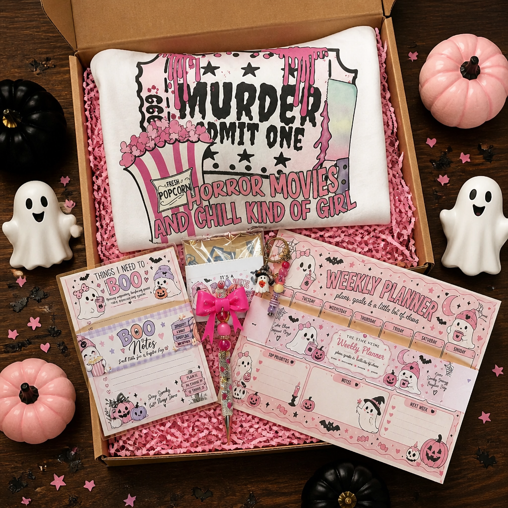 Halloween Horror Movie Night Curated Gift Box – Ready to Ship