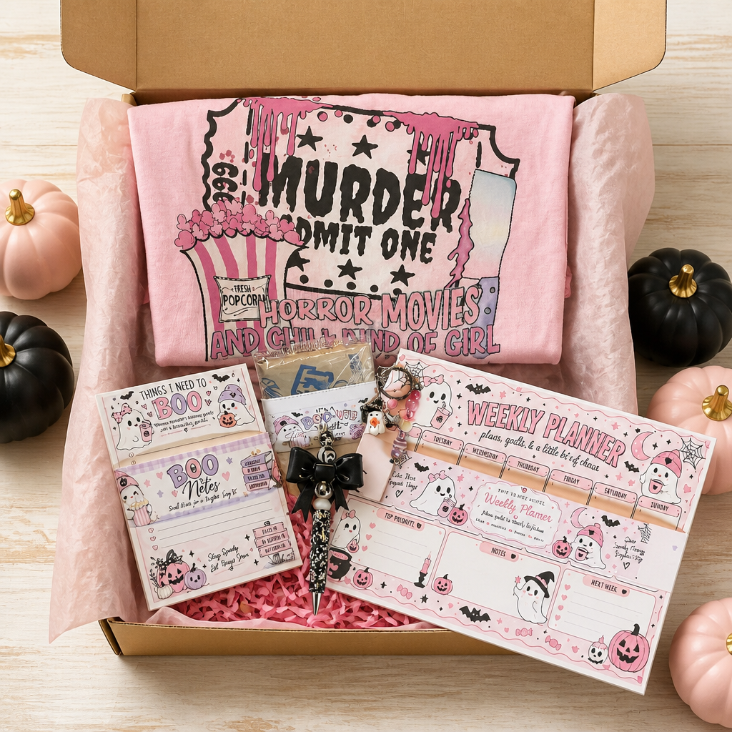 Halloween Horror Movie Night Curated Gift Box – Ready to Ship