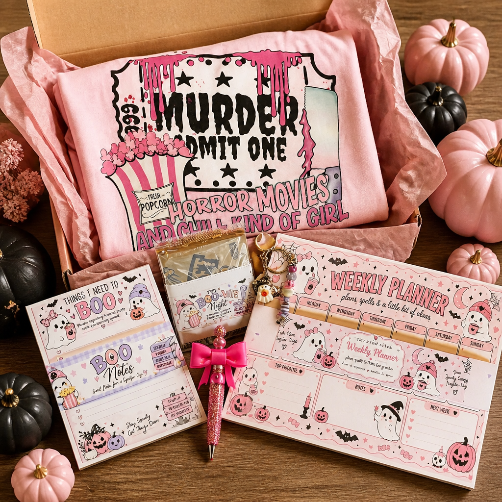 Halloween Horror Movie Night Curated Gift Box – Ready to Ship